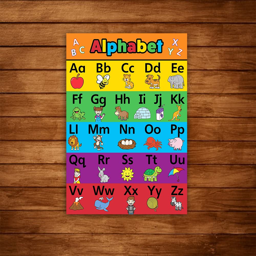 ABC Learning Alphabets Printed Educational